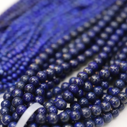 The Lapis Lazuli Loose beads 6 to 14 mm ,Gemstone bead Stretch Loose beads, ,Natural Healing Stone,Gift For Women
