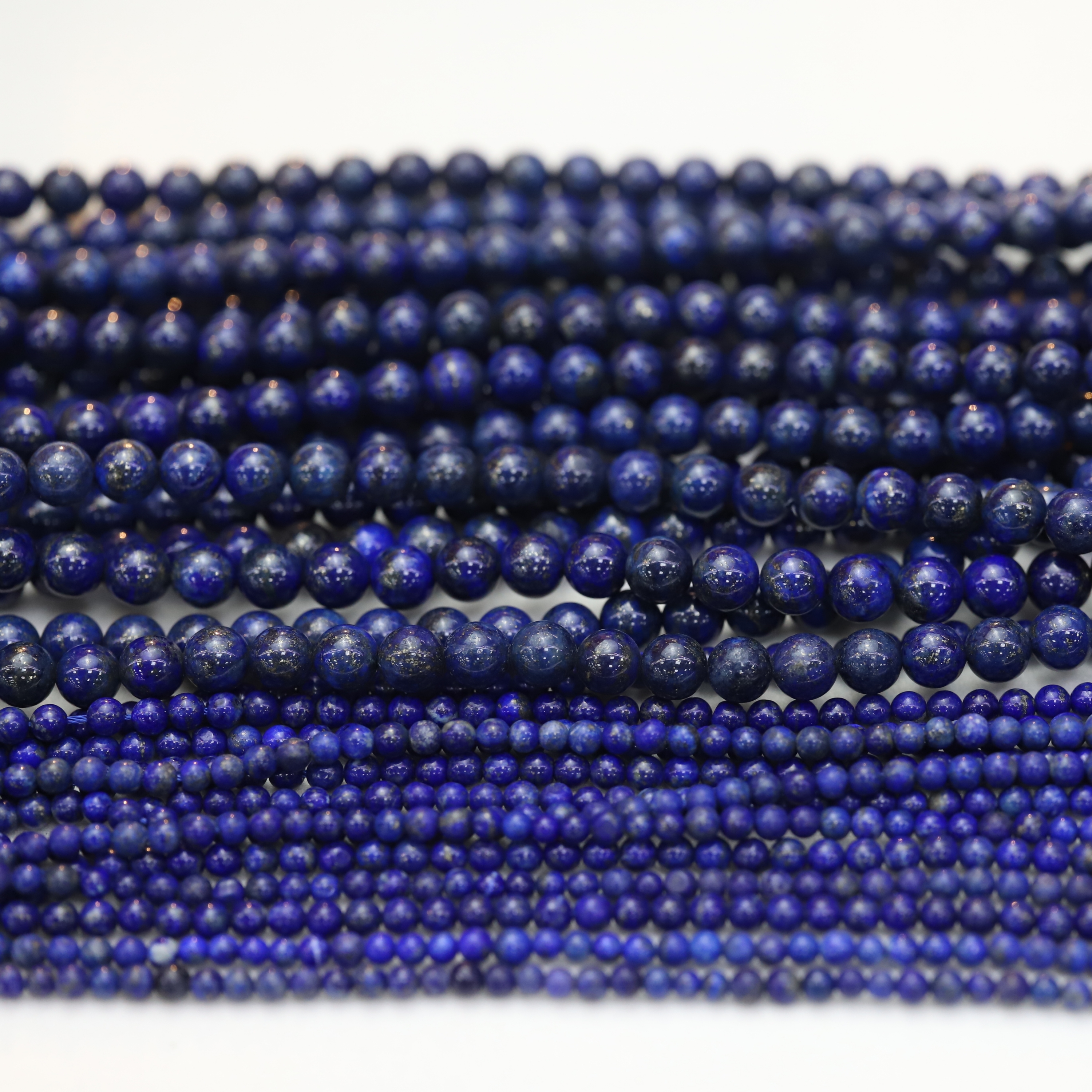 The Lapis Lazuli Loose beads 6 to 14 mm ,Gemstone bead Stretch Loose beads, ,Natural Healing Stone,Gift For Women
