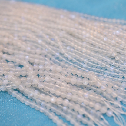 The Blue Moonstone Loose beads 6 to 14 mm ,Gemstone bead Stretch Loose beads, ,Natural Healing Stone,Gift For Women