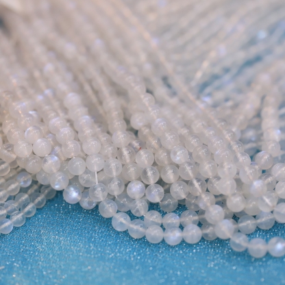 The Blue Moonstone Loose beads 6 to 14 mm ,Gemstone bead Stretch Loose beads, ,Natural Healing Stone,Gift For Women