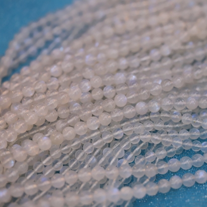 The Blue Moonstone Loose beads 6 to 14 mm ,Gemstone bead Stretch Loose beads, ,Natural Healing Stone,Gift For Women
