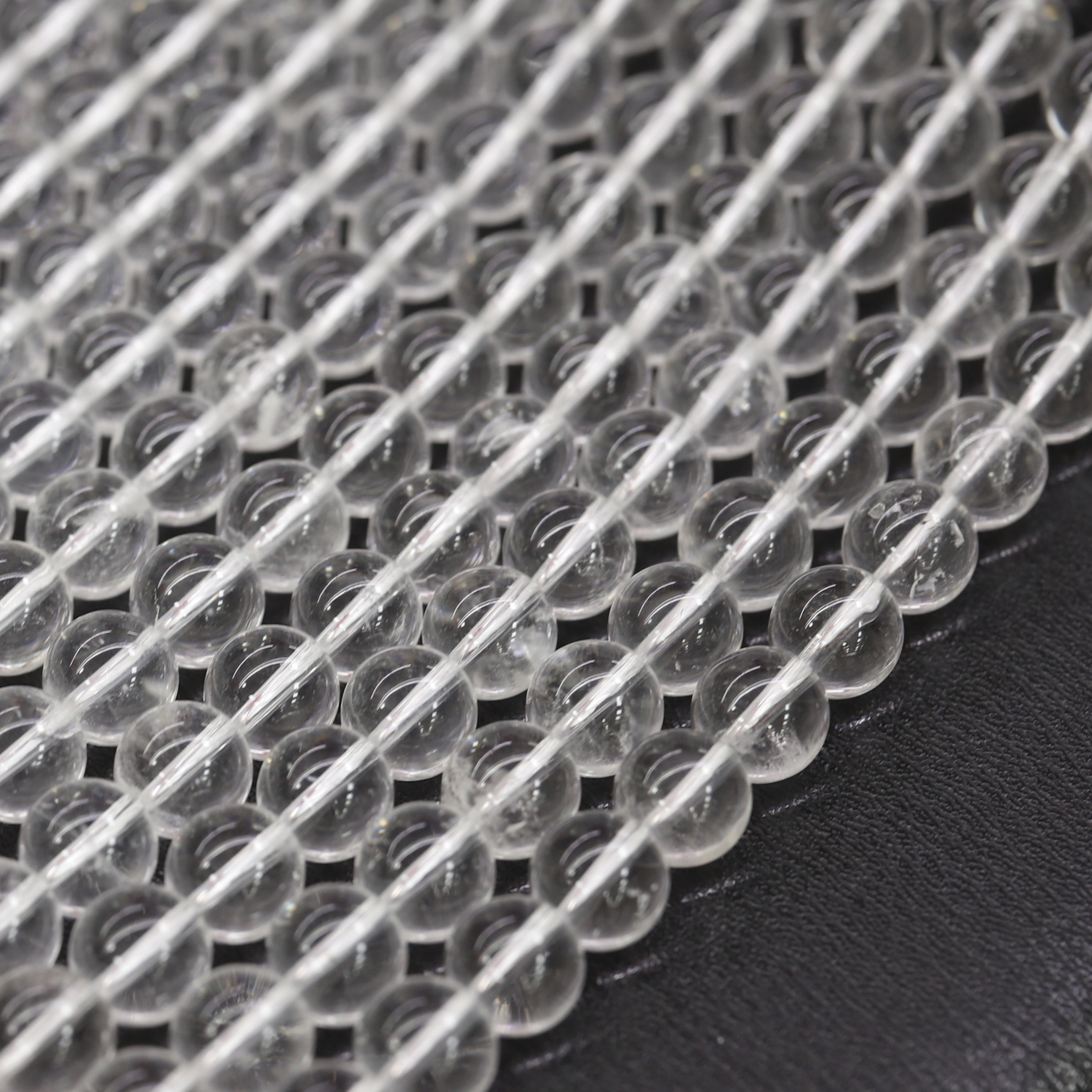 The Clear Quartz Loose bead 6 to 14 mm ,Gemstone Loose bead Stretch Bracelet Beads, ,Natural Healing Stone,Gift For Women