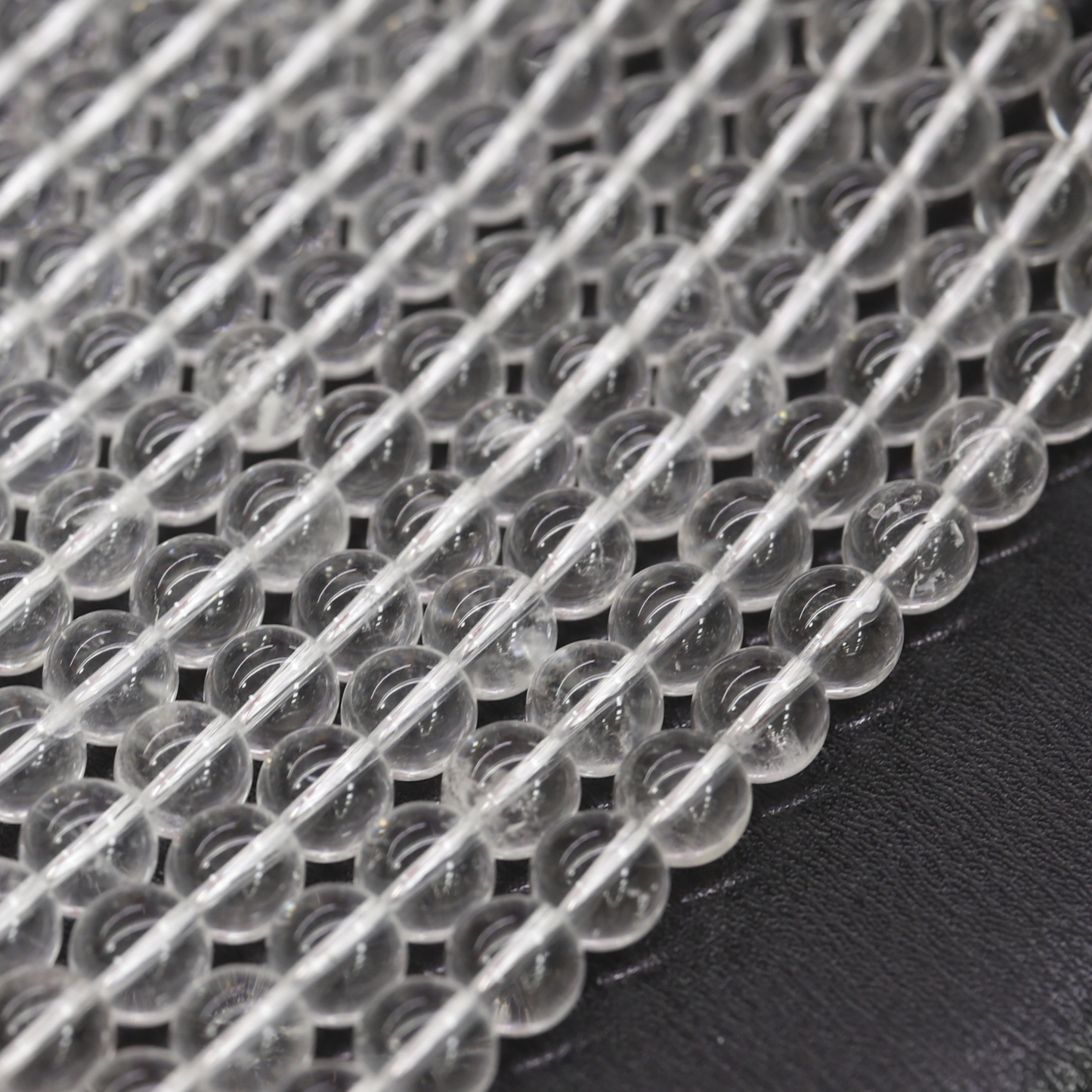 The Clear Quartz Loose bead 6 to 14 mm ,Gemstone Loose bead Stretch Bracelet Beads, ,Natural Healing Stone,Gift For Women