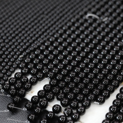 The Obsidian Loose bead 6 to 14 mm ,Gemstone Loose bead Stretch Loose bead, ,Natural Healing Stone,Gift 