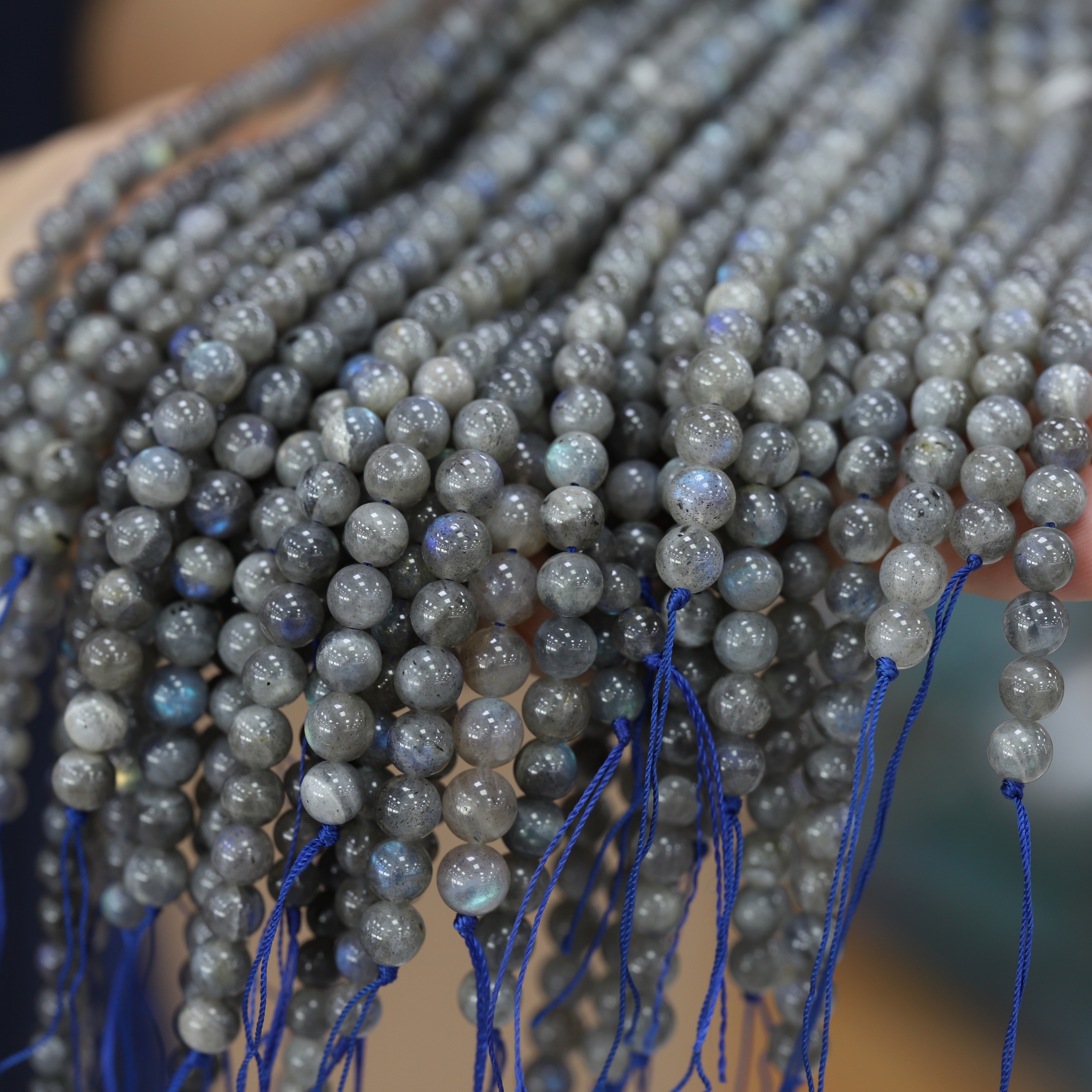 The Labradorite Loose bead 6 to 14 mm ,Gemstone Round Beads Stretch Loose beads, ,Natural Healing Stone,Gift For Women