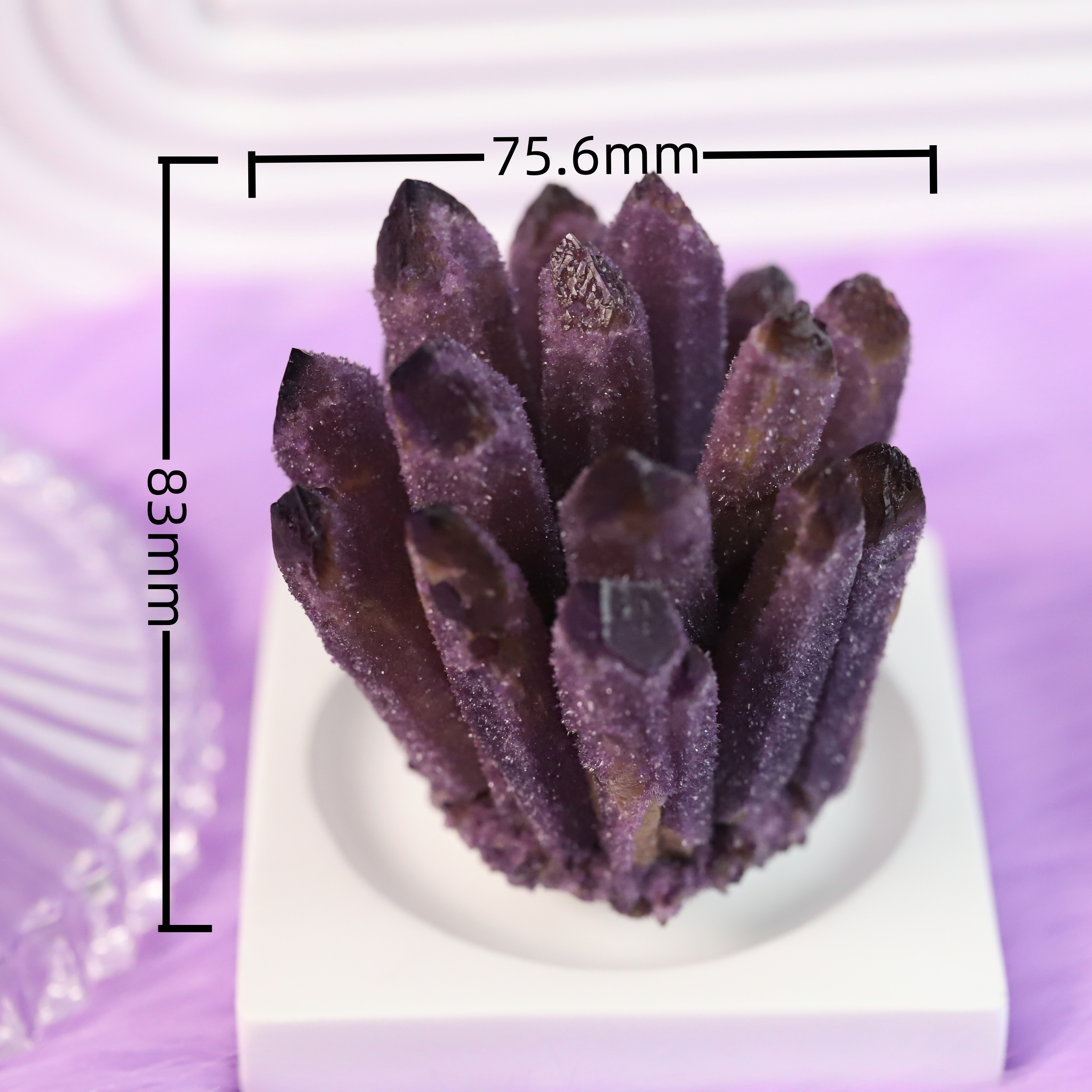 Amethyst Cluster crystal  colored gemstone retail and wholesale