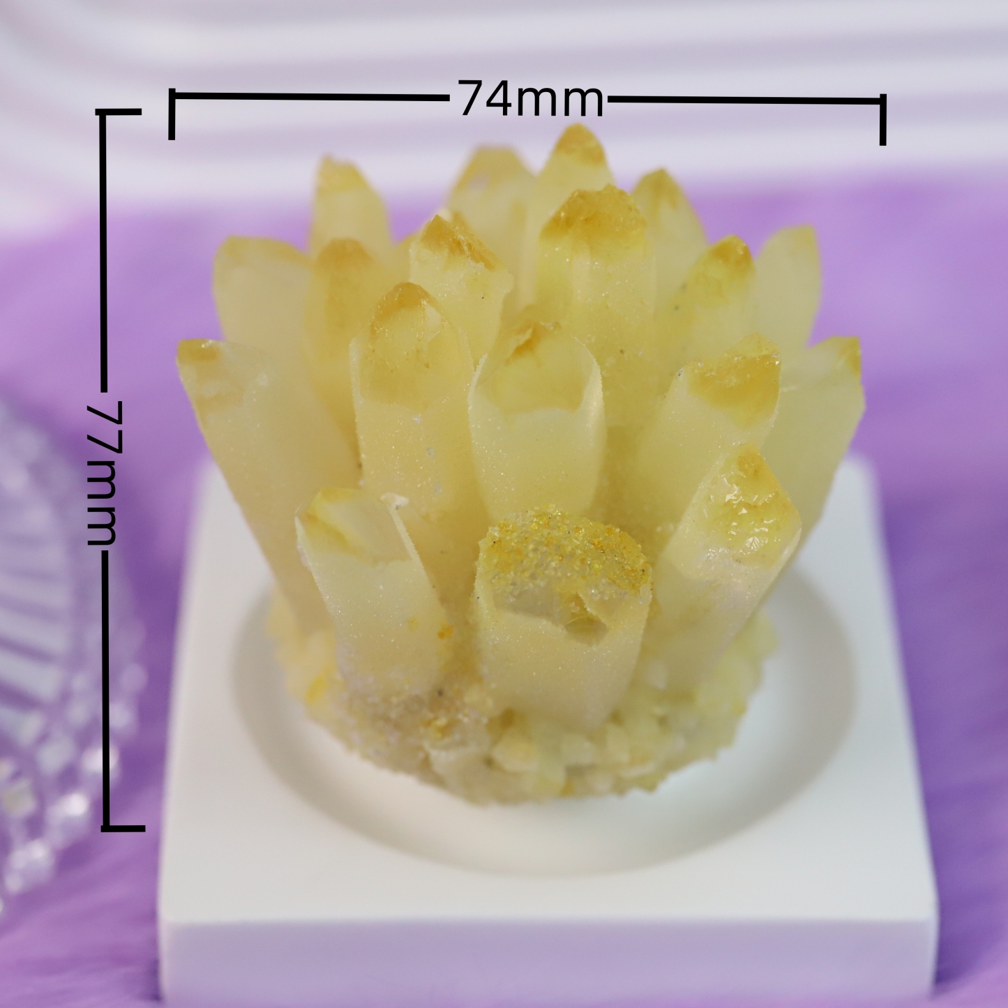 Citrine Cluster crystal  colored gemstone retail and wholesale