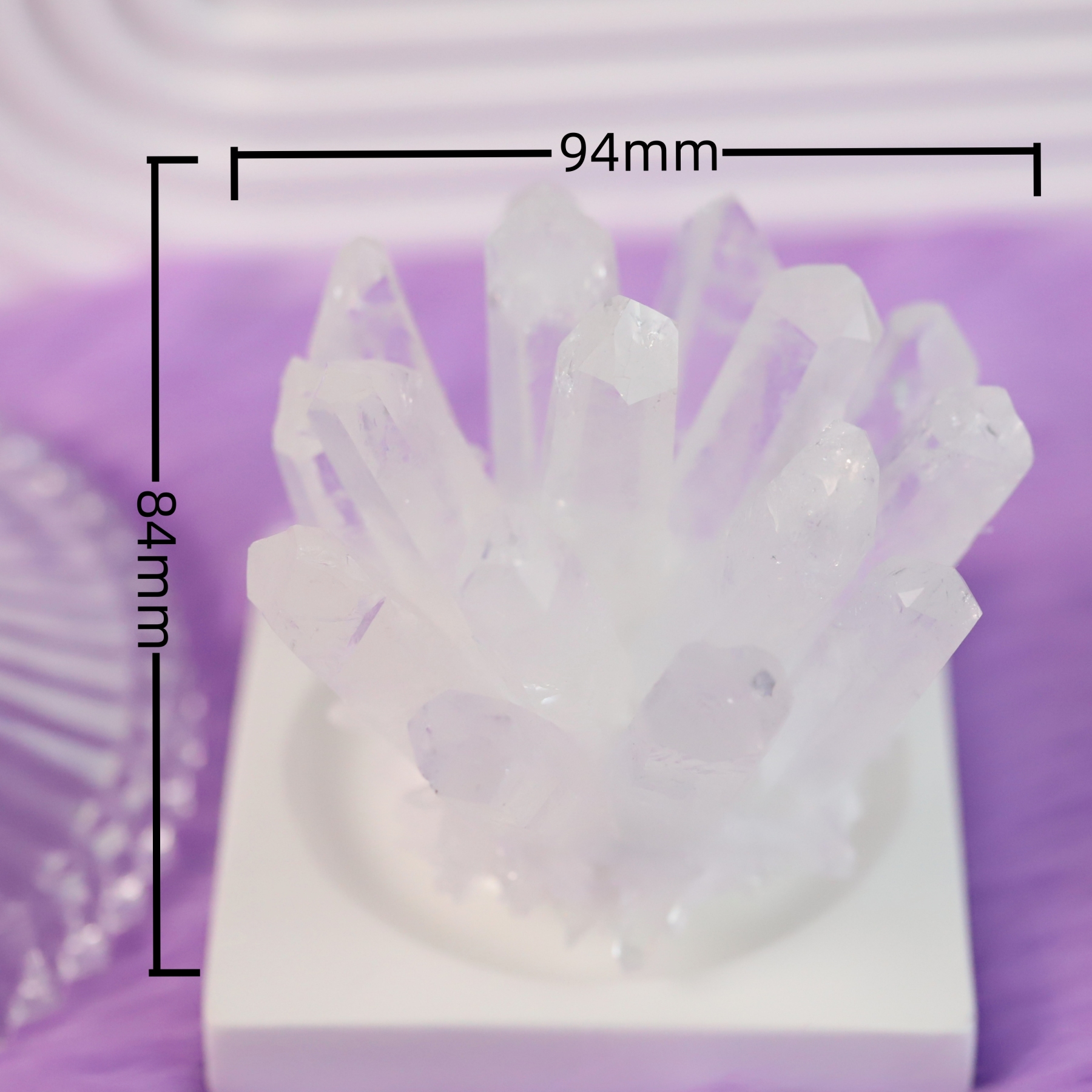 The Clear Quartz Cluster crystal  colored gemstone retail and wholesale