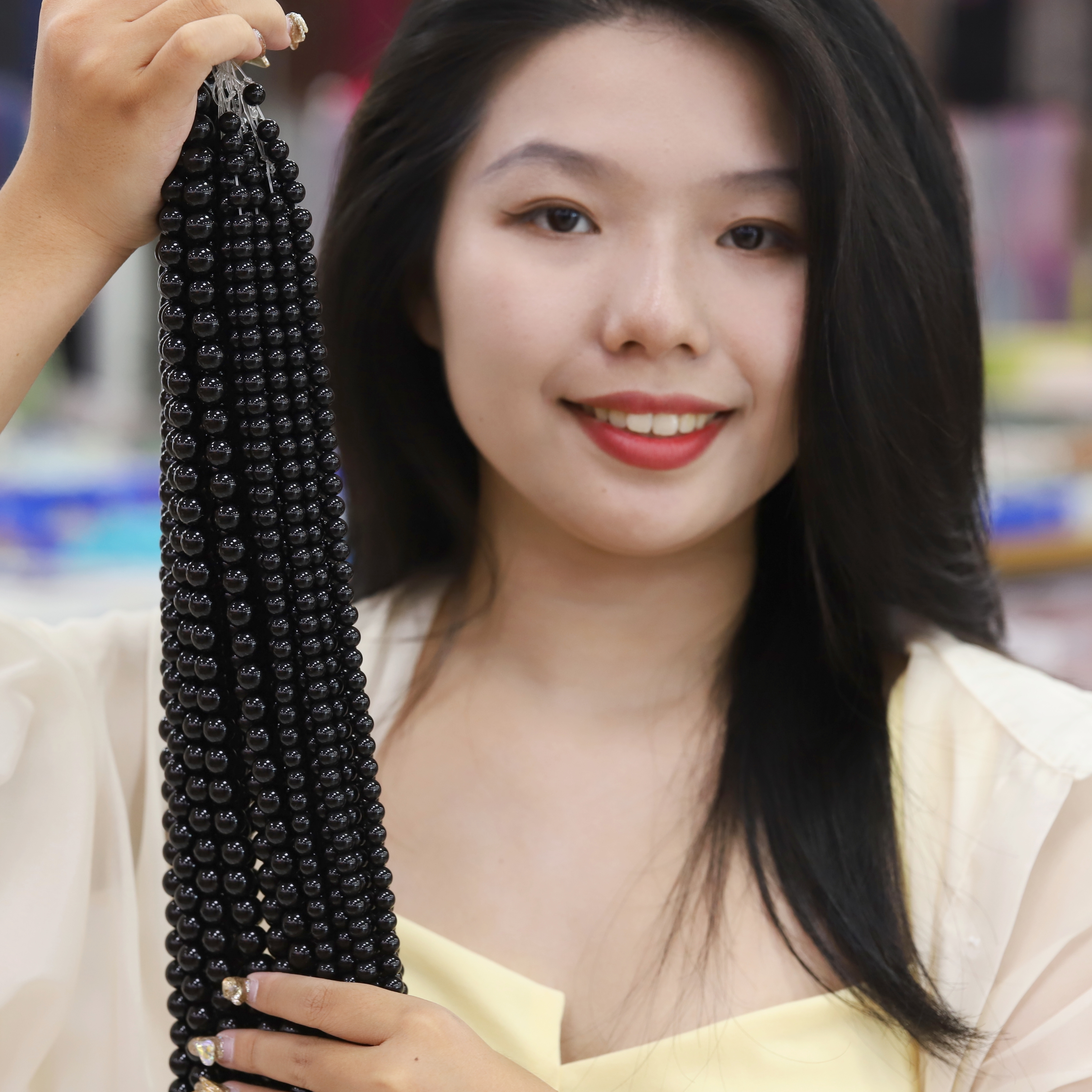 The ObsidianLoose bead 6 to 16 mm ,Gemstone Loose bead Stretch Loose bead, ,Natural Healing Stone,Gift 