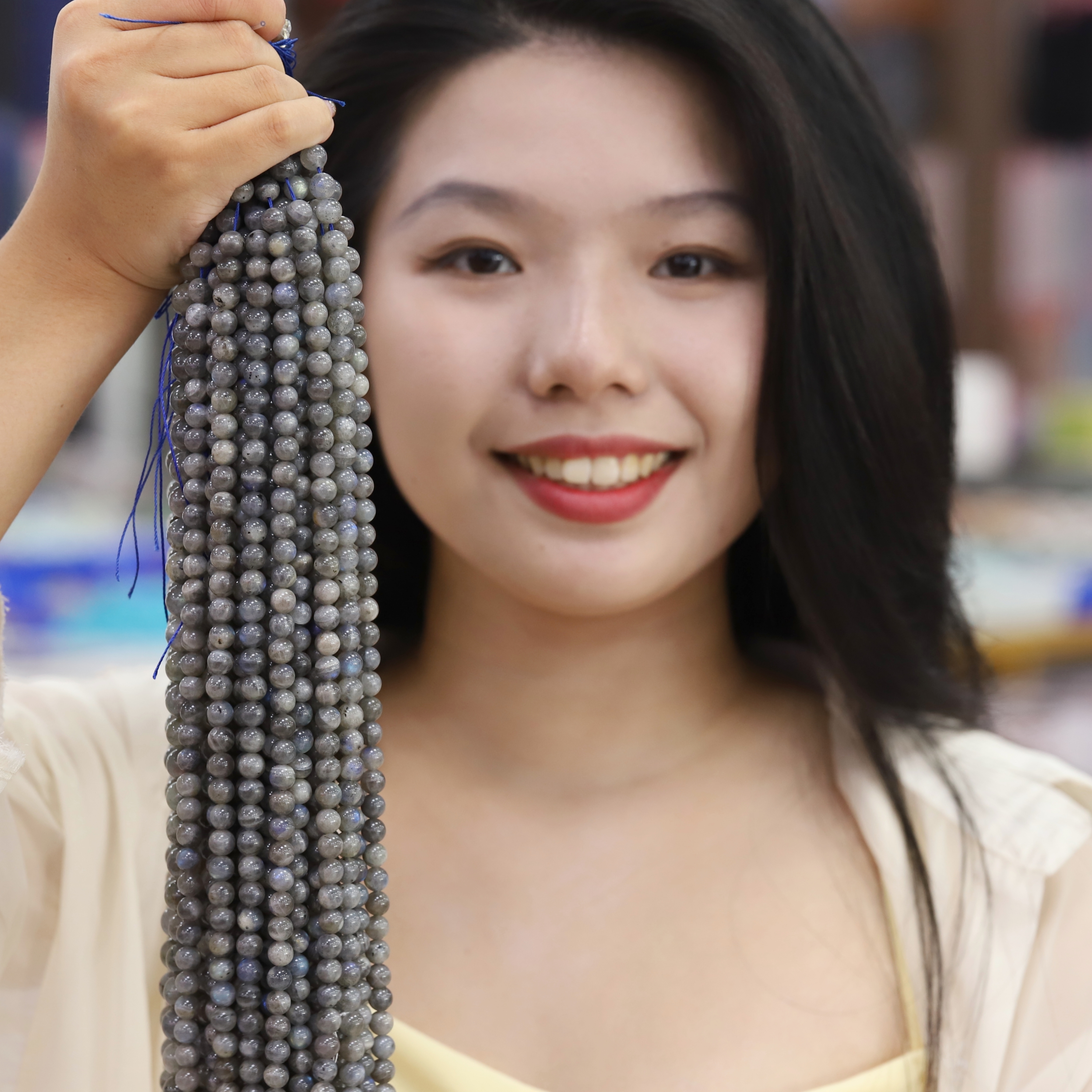 The Labradorite Loose bead 6 to 16 mm ,Gemstone Round Beads Stretch Loose beads, ,Natural Healing Stone,Gift For Women