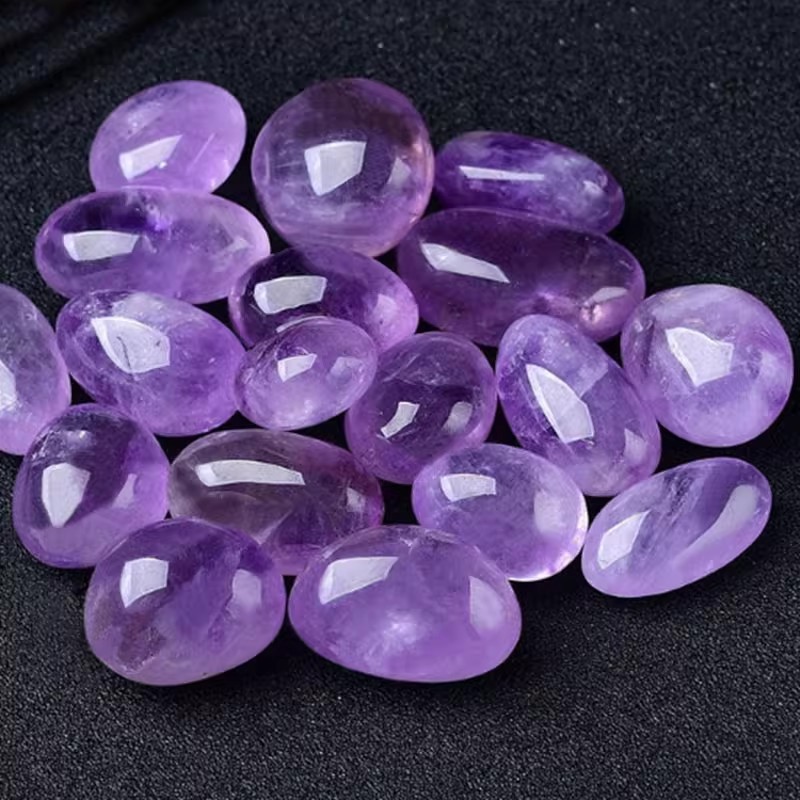 Natural Large Crystal Polished Tumbled Stones – Assorted Gemstone Rocks | Crystal Spiritual Healing Stone Meaning