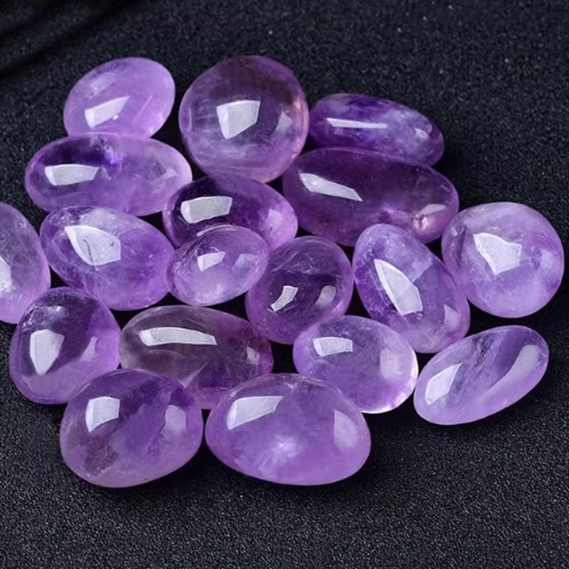 Natural Large Crystal Polished Tumbled Stones – Assorted Gemstone Rocks | Crystal Spiritual Healing Stone Meaning