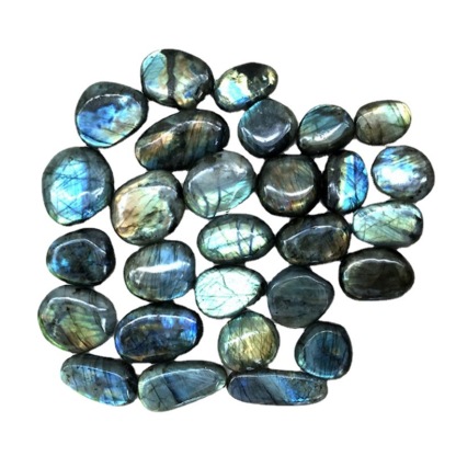 Natural Labradorite palm gemstone emotionnal crystal healing&decor