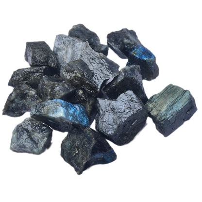 Natural Labradorite Gemstone  Aromatherapy Diffuser Raw Stone – Crystals Spiritual Healing Stone Meaning