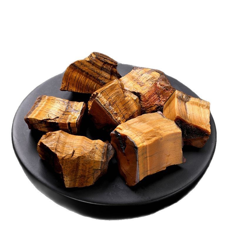 Natural Tiger Eye Raw Stone Crystal Aroma Stone | Fireless Diffuser Stone | Healing Crystal Decor