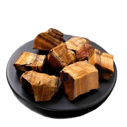 Natural Tiger Eye Raw Stone Crystal Aroma Stone | Fireless Diffuser Stone | Healing Crystal Decor
