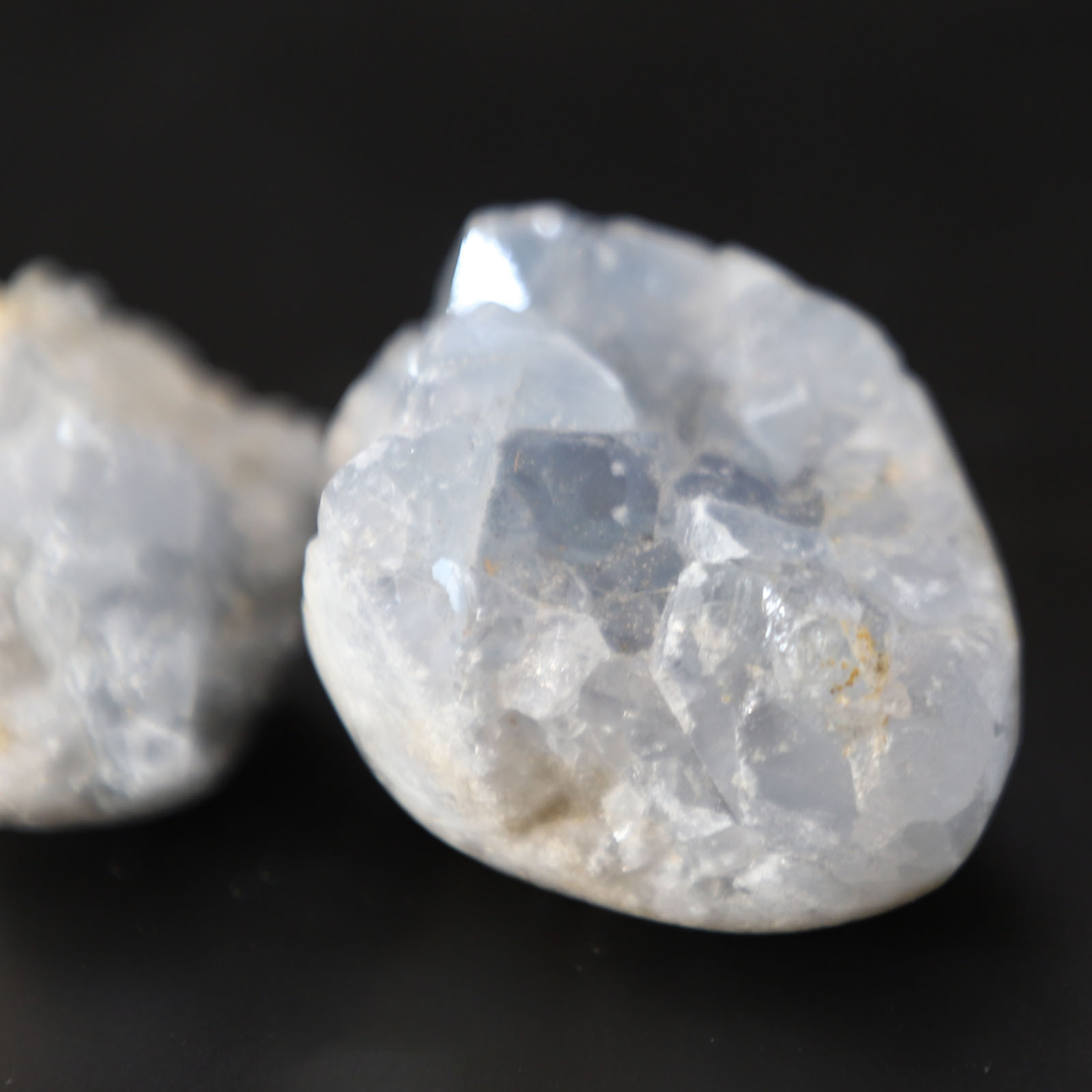 Natural Celestite Crystal Cluster Raw Stone Mineral Specimen Crystal Geode | Gemstone Spiritual Healing Stone Meaning