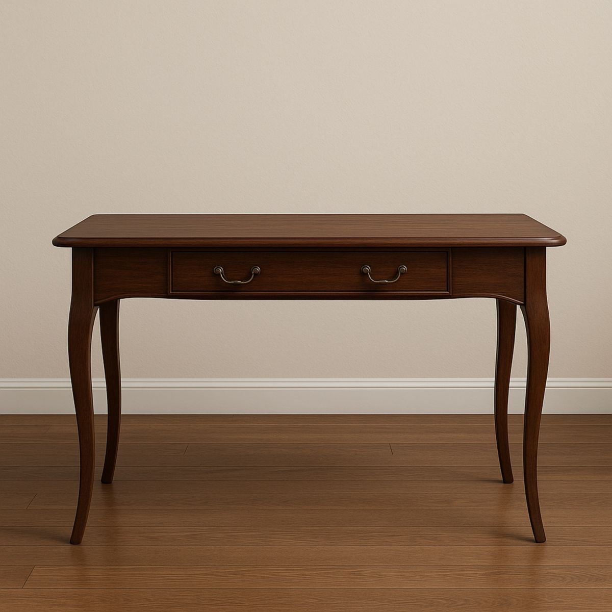 Skrivebord Tre Rektangulær Brun 120x60x75cm