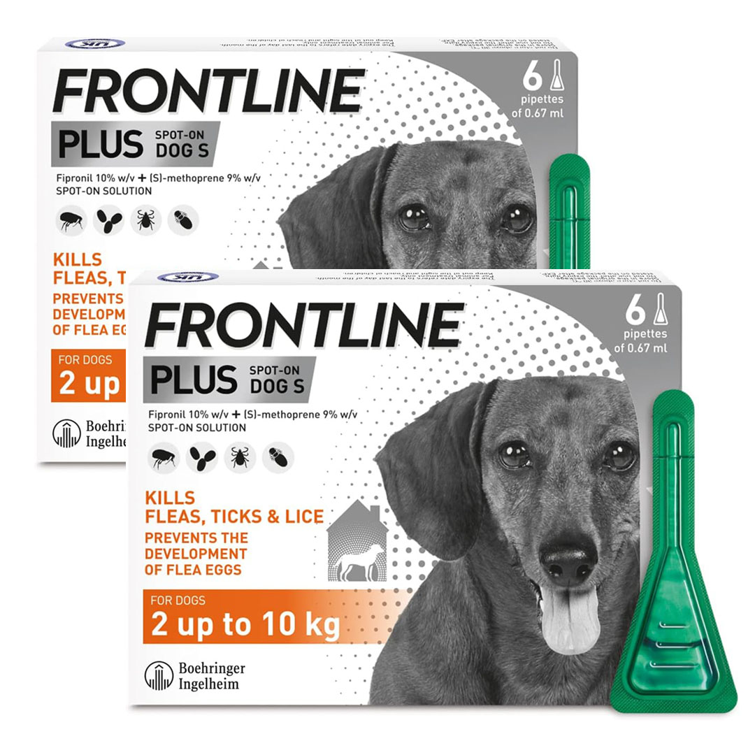 FRONTLINE? Plus Flea Tick Treatment for Dogs (2-40kg)