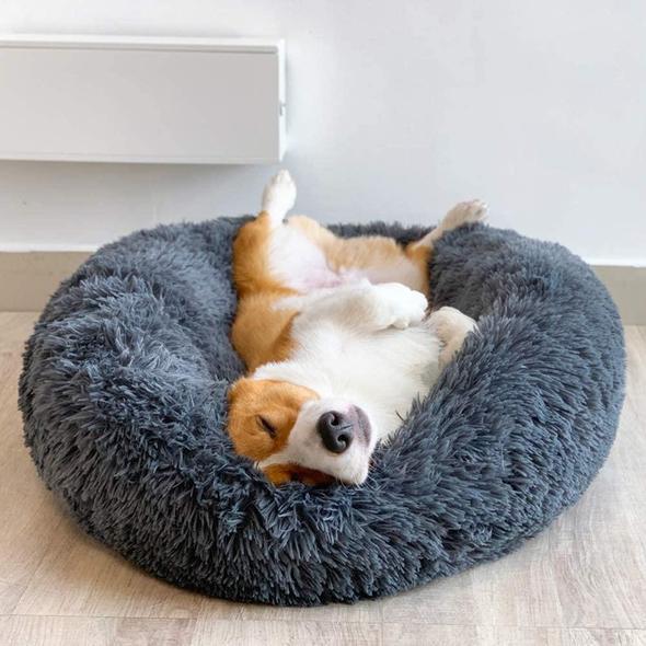 Vet-Recommended Dog Bed | Calming Donut Cuddler for Stressed Dogs