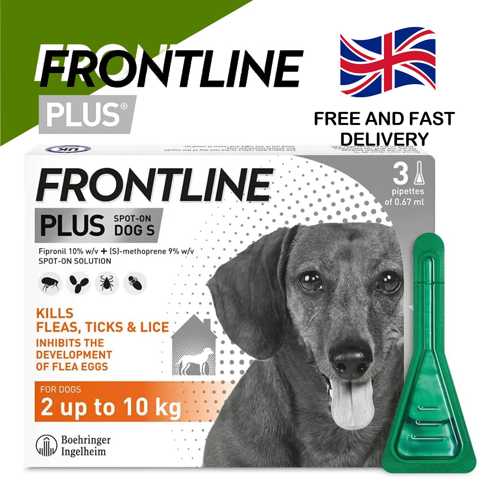 FRONTLINE? Plus for Dogs UK | Flea & Tick Treatment | Free Delivery