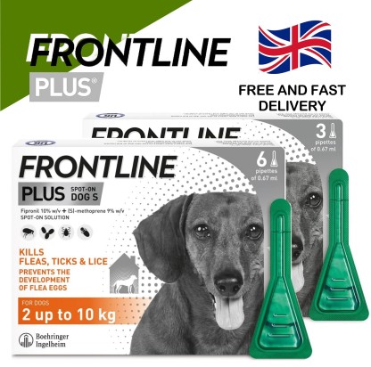 FRONTLINE? Plus for Dogs UK | Flea & Tick Treatment | Free Delivery