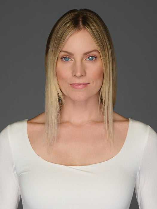 Top Billing 14" Wavy | Synthetic Lace Front Hair Topper (Mono Top)-Lelony