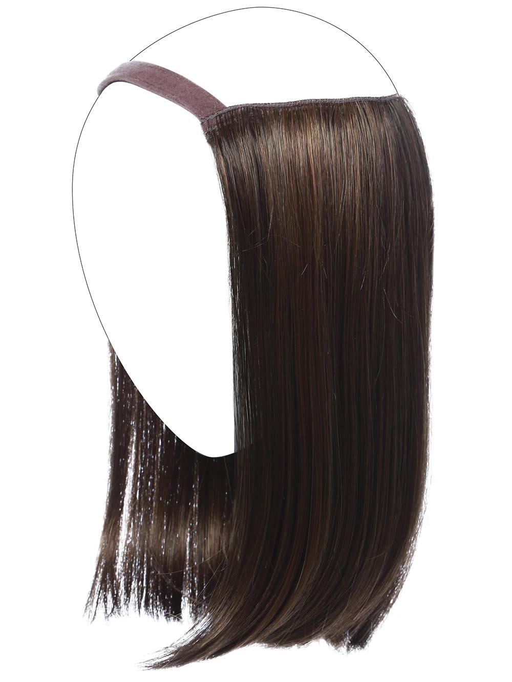 Under Cover Halo | Heat Friendly Synthetic Hairpiece-Lelony