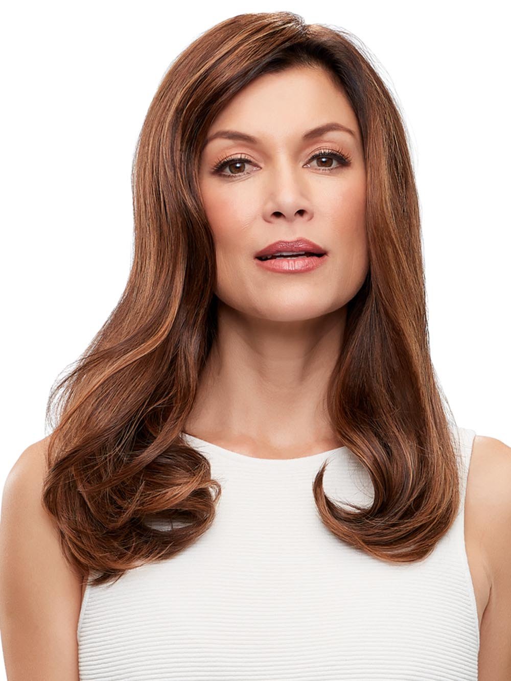 Top Form French 18" | Remy Human Hair Topper (Mono Top)-Lelony