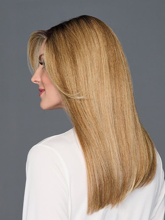 Top Billing 18" | Synthetic Lace Front Hair Topper (Mono Top)-Lelony