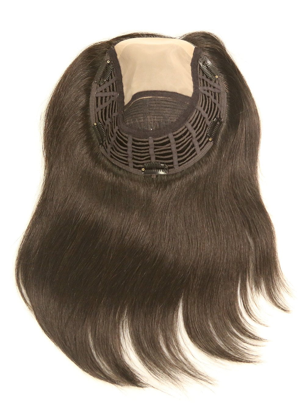 Top Style HH 12" | Remy Human Hair Topper (Full Mono)-Lelony