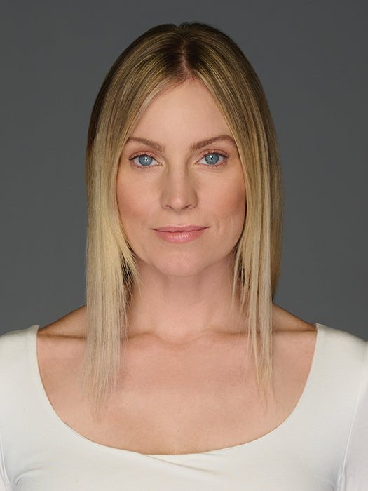 Top Billing 18" | Synthetic Lace Front Hair Topper (Mono Top)-Lelony