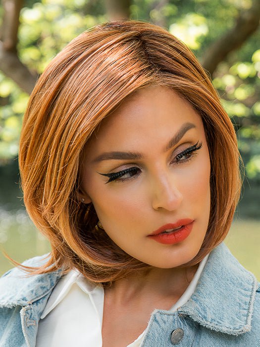 Upstage Petite | HF Synthetic Lace Front Wig (Hand-Tied)-Lelony