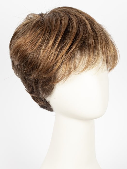 Stop Hi Tec | Short Synthetic Wig (Mono Crown)-Lelony