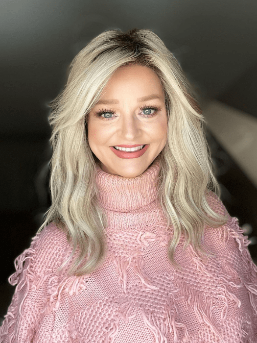 Rachel | Synthetic Lace Front Wig (Hand-Tied)-Lelony