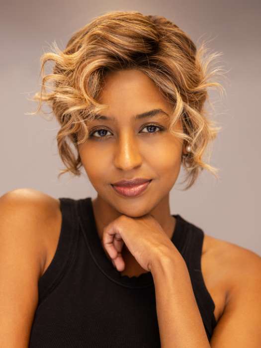 Twisted Pixie | Synthetic Lace Front Wig (Mono Top)-Lelony