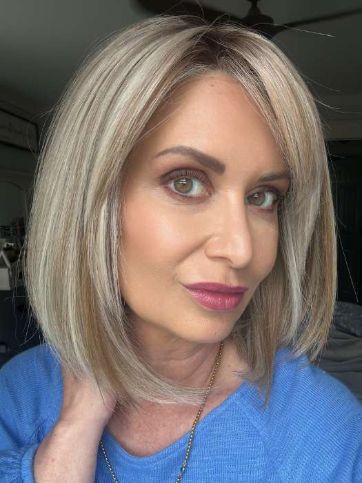 Straight to Camera | Synthetic Lace Front Wig (Hand-Tied)-Lelony