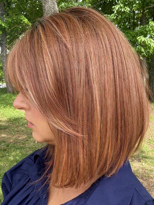 Straight to Camera | Synthetic Lace Front Wig (Hand-Tied)-Lelony