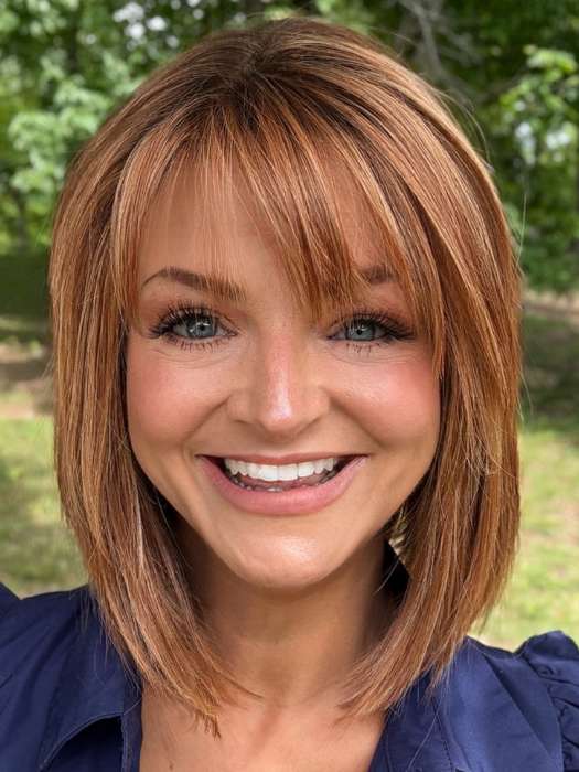 Straight to Camera | Synthetic Lace Front Wig (Hand-Tied)-Lelony