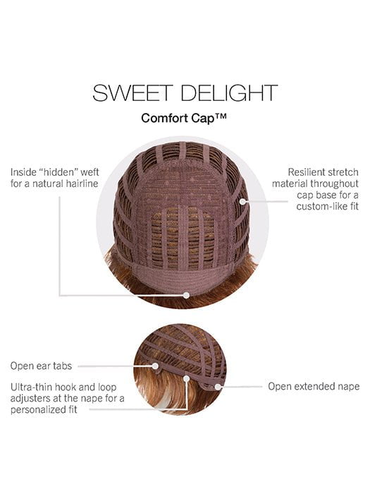 Sweet Delight | Synthetic Wig (Basic Cap)-Lelony