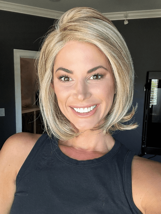 Upstage Petite | HF Synthetic Lace Front Wig (Hand-Tied)-Lelony