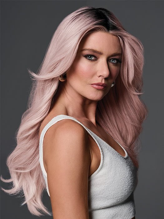 Queue The Hue | Synthetic Lace Front Wig (Mono Top)-Lelony