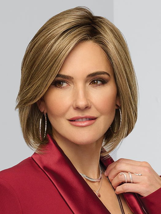 Straight Up With a Twist Elite | Synthetic Lace Front Wig (Hand-Tied)-Lelony