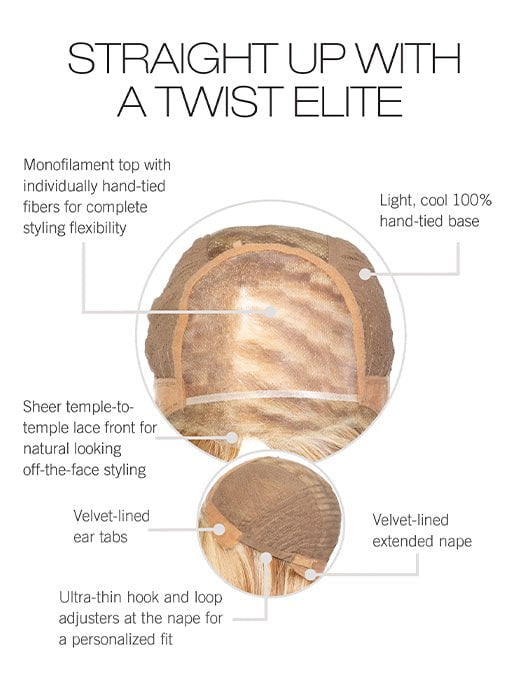 Straight Up With a Twist Elite | Synthetic Lace Front Wig (Hand-Tied)-Lelony