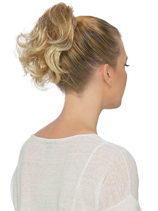 Ponytail Spring Clip | Synthetic Clip On Hairpiece-Lelony