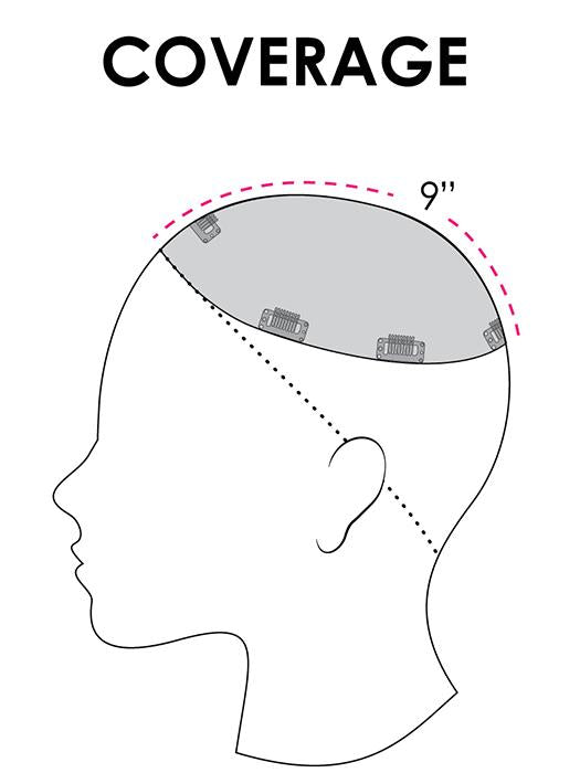 Top Smart HH 18" | Lace Front Remy Human Hair Topper (Mono Top)-Lelony