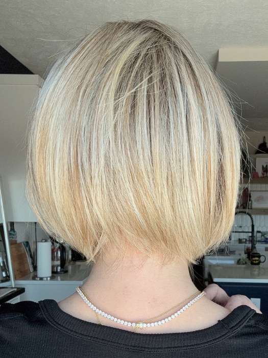 Straight Up With a Twist | HF Synthetic Lace Front Wig (Mono Top)-Lelony