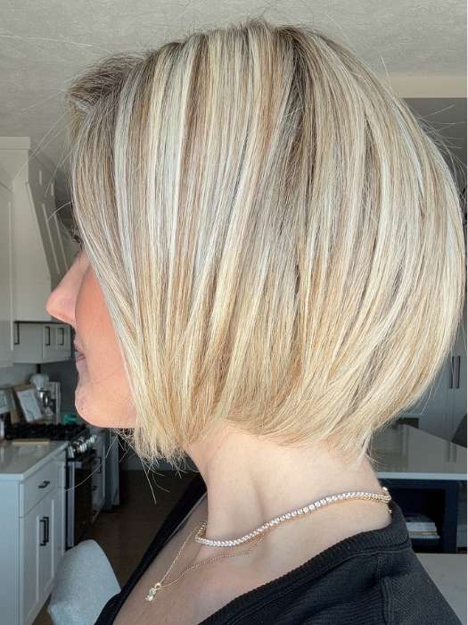 Straight Up With a Twist | HF Synthetic Lace Front Wig (Mono Top)-Lelony