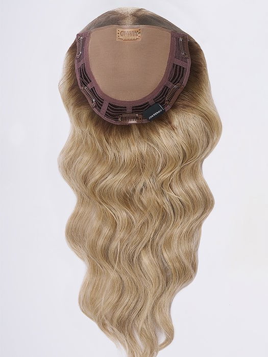 Top Trend Lace Wavy 18” | Synthetic Lace Front Hair Topper (Mono Top)-Lelony