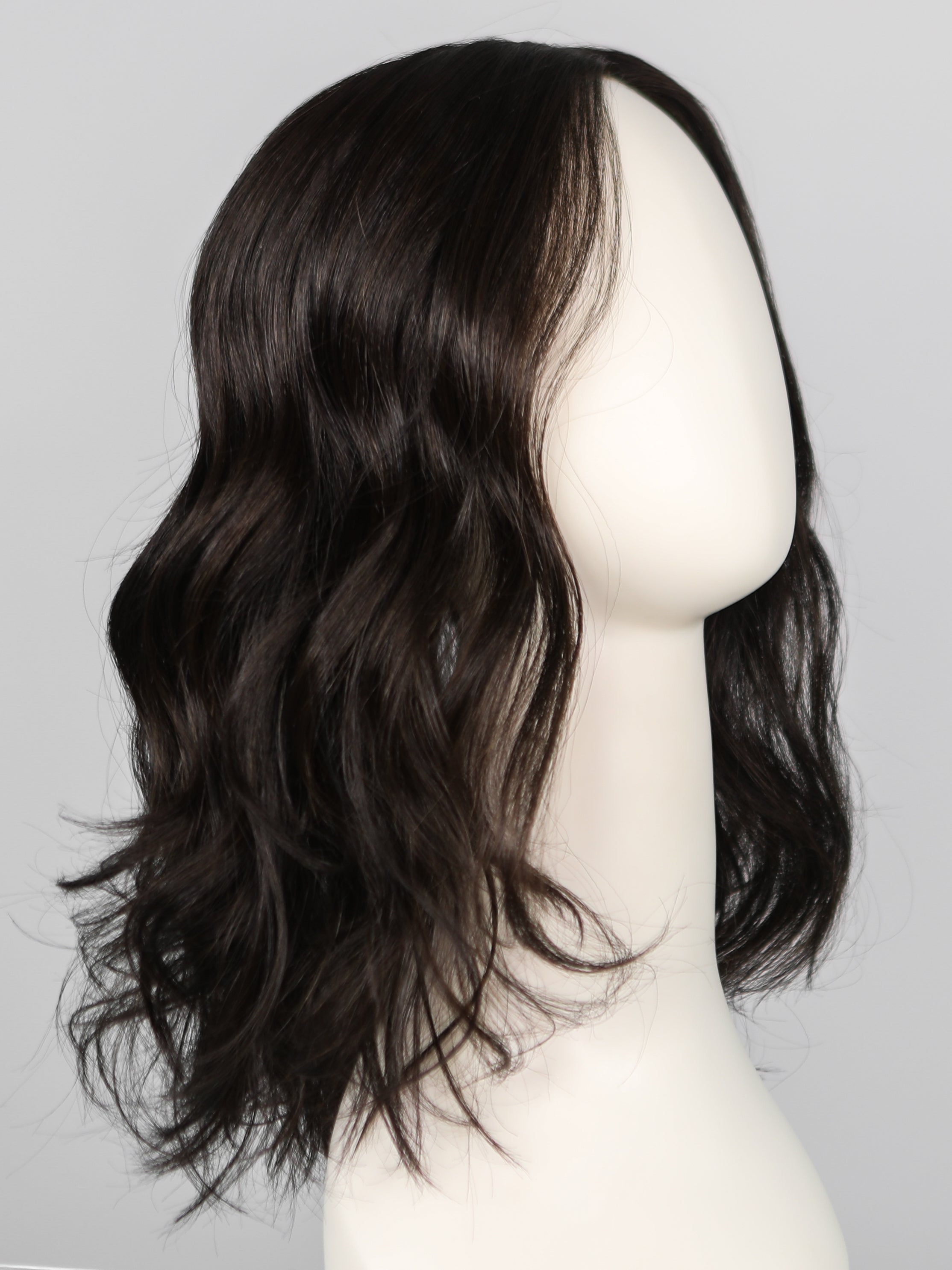 Top Billing 14" Wavy | Synthetic Lace Front Hair Topper (Mono Top)-Lelony